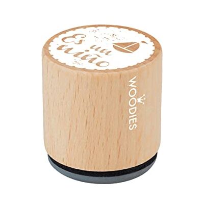 INNSPIRO Stempel van hout en rubber is een kind diameter 33 x 30 mm. INNSPIRO Stempel van hout en rubber is een kind diameter 33 x 30 mm.