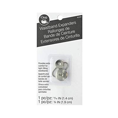 Dritz Clothing Care 82404 Tailleband Knop Expanders, 9/16-Inch & 3/4-Inch (2 tellen) Dritz Clothing Care 82404 Tailleband Knop Expanders, 9/16-Inch & 3/4-Inch (2 tellen)