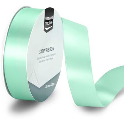 Creative Satijnlint Blauw 20 m x 25 mm Dubbelzijdig Cadeaulint op Rol voor Knutselen, Decoraties, Kaarten Maken, Scrapbooking en DIY Creative Satijnlint Blauw 20 m x 25 mm Dubbelzijdig Cadeaulint op Rol voor Knutselen, Decoraties, Kaarten Maken, Scrapbooking en DIY