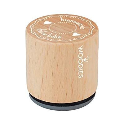 INNSPIRO Stempel van hout en rubber. Welkom schattig, Baby diameter: 33 x 30 mm. INNSPIRO Stempel van hout en rubber. Welkom schattig, Baby diameter: 33 x 30 mm.