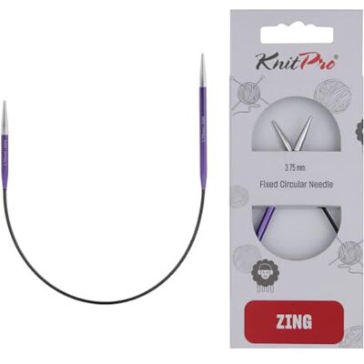 Knit Pro - Zing - 25 cm - 3.75 mm - Knitting Needle Knit Pro - Zing - 25 cm - 3.75 mm - Knitting Needle