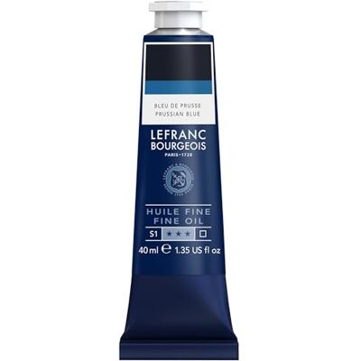 Lefranc Bourgeois Bleu De Prusse Fijne Olieverf - 40ml Lefranc Bourgeois Bleu De Prusse Fijne Olieverf - 40ml