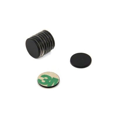 first4magnets Zelfklevende N42 zwarte epoxymagneet voor kunst, ambachten, modelbouw, doe-het-zelf, hobby, kantoor en thuis, 10 mm dia x 1 mm, 0,58 kg trek, noord, pak van 10 first4magnets Zelfklevende N42 zwarte epoxymagneet voor kunst, ambachten, modelbouw, doe-het-zelf, hobby, kantoor en thuis, 10 mm dia x 1 mm, 0,58 kg trek, noord, pak van 10