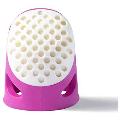 Prym 431136 Ergonomische vingerhoed voor display Kunststof Kleur: Roze Afmetingen: 2,02 x 1,61 x 2,67 cm, M Prym 431136 Ergonomische vingerhoed voor display Kunststof Kleur: Roze Afmetingen: 2,02 x 1,61 x 2,67 cm, M