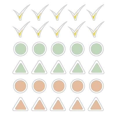 Dailylike Sticker papier vignetten Point 02 op vellen diameter 8,5 mm 4 vellen Dailylike Sticker papier vignetten Point 02 op vellen diameter 8,5 mm 4 vellen