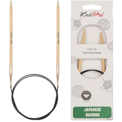KnitPro Bamboe Breinaalden 40cm US7 KnitPro Bamboe Breinaalden 40cm US7