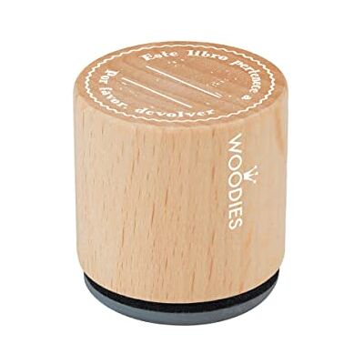 INNSPIRO Houten stempel en rubberen stempel Dit boek behoort tot Gelieve terug te geven diameter 33 x 30 mm. INNSPIRO Houten stempel en rubberen stempel Dit boek behoort tot Gelieve terug te geven diameter 33 x 30 mm.