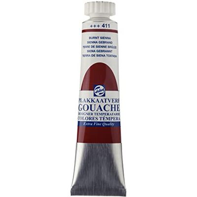 Royal Talens - Extra Fine T7 Terra Sienna Bruciata - Tempera verf Royal Talens - Extra Fine T7 Terra Sienna Bruciata - Tempera verf