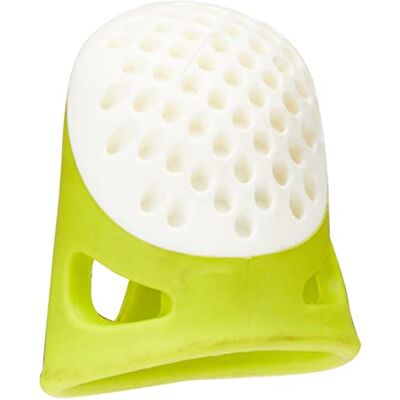 Prym Ergonomische vingerhoed, Maat Large, Plastic, Lichtgroen, 2,17 x 1,71 x 2,87 cm Prym Ergonomische vingerhoed, Maat Large, Plastic, Lichtgroen, 2,17 x 1,71 x 2,87 cm