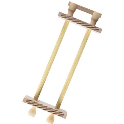 Pracht Creatives Hobby 3331-03 Houten kralenweefraam voor kralenrijgen, gedemonteerd, met handleiding, voor het weven van vriendschapsbandjes en armbanden Pracht Creatives Hobby 3331-03 Houten kralenweefraam voor kralenrijgen, gedemonteerd, met handleiding, voor het weven van vriendschapsbandjes en armbanden