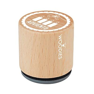 INNSPIRO Stempel van hout en rubber, adventsdiameter: 33 x 30 mm. INNSPIRO Stempel van hout en rubber, adventsdiameter: 33 x 30 mm.