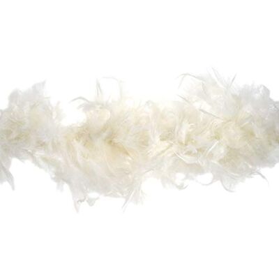 Trimits Marabou-verenboa, Ivoor 1,8 m x 12 cm, verkleedkleren voor feesten, festivals, Pride, vrijgezellenfeesten, Halloween en Kerstmis Trimits Marabou-verenboa, Ivoor 1,8 m x 12 cm, verkleedkleren voor feesten, festivals, Pride, vrijgezellenfeesten, Halloween en Kerstmis