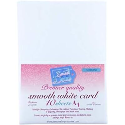 Sweet Dixie Premier kwaliteit glad witte kaart (10 vellen), papier, 33,7 x 21,5 x 0,3 cm Sweet Dixie Premier kwaliteit glad witte kaart (10 vellen), papier, 33,7 x 21,5 x 0,3 cm