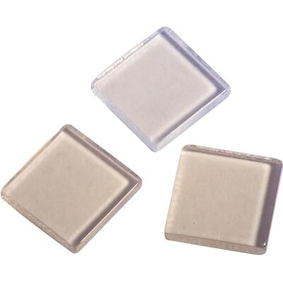 Rayher Acryl mozaïek, transparant 1x1cm, ca. 205 stuks, SB-doos 50g, maansteen, vierkant, kunststof stenen, kunststof mozaïek doorschijnend, 14540120 Rayher Acryl mozaïek, transparant 1x1cm, ca. 205 stuks, SB-doos 50g, maansteen, vierkant, kunststof stenen, kunststof mozaïek doorschijnend, 14540120