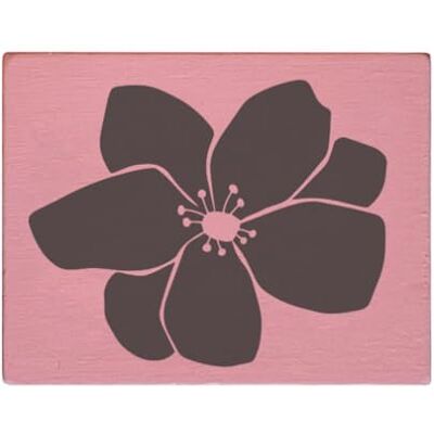 May and Berry Houten stempel anemoon bloesem, 35x45mm May and Berry Houten stempel anemoon bloesem, 35x45mm