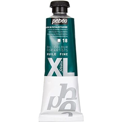 PEBEO XL Studio Fijne olieverf, 37 ml, Phtalosmaragdgroen PEBEO XL Studio Fijne olieverf, 37 ml, Phtalosmaragdgroen