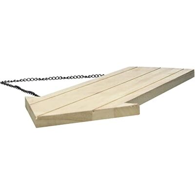 Rayher Houten Pijl Met Metalen Ketting 38,5 x 14,8 cm, Dikte 1,1 mm Bord Om Op Te Hangen, Plank in Pijlvorm, Deurbord, Deurhanger Blanco, Wegwijzer Hout, Beige Rayher Houten Pijl Met Metalen Ketting 38,5 x 14,8 cm, Dikte 1,1 mm Bord Om Op Te Hangen, Plank in Pijlvorm, Deurbord, Deurhanger Blanco, Wegwijzer Hout, Beige
