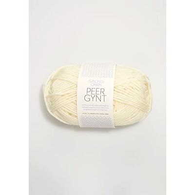 Sandnes Garn 1101001002 breigaren, wol, crème, 50 gram per bol = ca. 91 meter Sandnes Garn 1101001002 breigaren, wol, crème, 50 gram per bol = ca. 91 meter