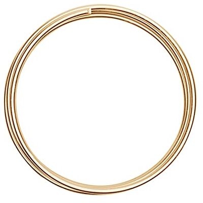 Creative Aluminiumdraad 2 m x 4 mm Light Gold (Goud) Flexibel Alu Draad voor Sieraden Maken, Hobby en Knutselen Creative Aluminiumdraad 2 m x 4 mm Light Gold (Goud) Flexibel Alu Draad voor Sieraden Maken, Hobby en Knutselen