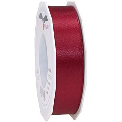 C.E. Pattberg Bordeaux Satijnlint - Geschenkband, 25 m, 25 mm C.E. Pattberg Bordeaux Satijnlint - Geschenkband, 25 m, 25 mm