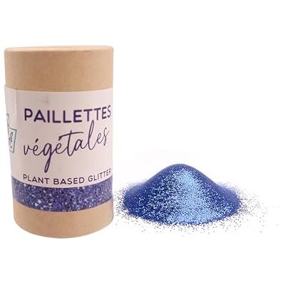 KIDDICRAFT buis met plantaardige glitter 5g Blauw KIDDICRAFT buis met plantaardige glitter 5g Blauw