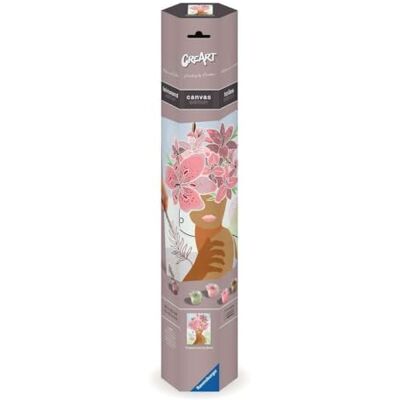 Ravensburger CreArt 23908 Thought Flowers Schilderij op nummer voor volwassenen, doe-het-zelf-schilderset met penseel en acrylverf, cadeau voor dames en heren, schilderij op canvas Ravensburger CreArt 23908 Thought Flowers Schilderij op nummer voor volwassenen, doe-het-zelf-schilderset met penseel en acrylverf, cadeau voor dames en heren, schilderij op canvas