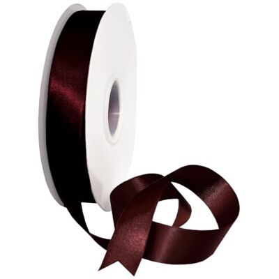 Morex Dubbel gezicht satijnen lint, 7/8"x 50 Yd, Bourgondië Morex Dubbel gezicht satijnen lint, 7/8"x 50 Yd, Bourgondië