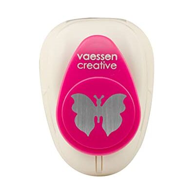 Creative Motiefpons vlinder 1,7 x 2,1 cm stans voor knutselpapier, gekleurd papier, scrapbookpapier of decoupagepapier Creative Motiefpons vlinder 1,7 x 2,1 cm stans voor knutselpapier, gekleurd papier, scrapbookpapier of decoupagepapier