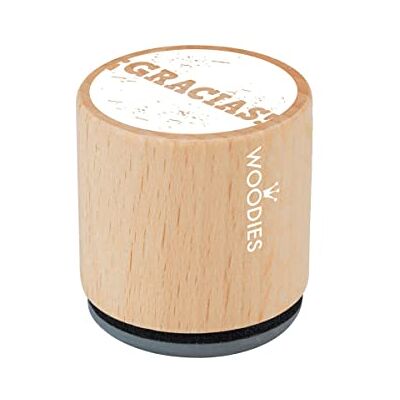 INNSPIRO Stempel van hout en rubber dankzij diameter 33 x 30 mm. INNSPIRO Stempel van hout en rubber dankzij diameter 33 x 30 mm.