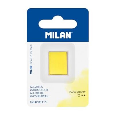 MILAN ® Aquarel navulling in half god, geel MILAN ® Aquarel navulling in half god, geel