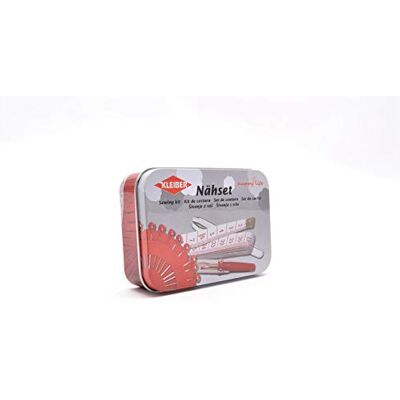 Kleiber 920-33 + Co.GmbH naaiset in metalen doos, rood Kleiber 920-33 + Co.GmbH naaiset in metalen doos, rood