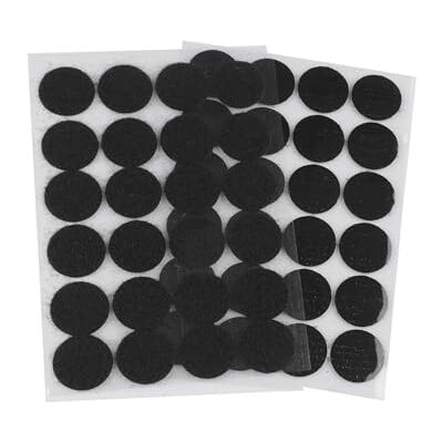 cyclingcolors Tondini Ronde stickers, ronde zelfklevende punten, haken, ring, band, punten voor wanddecoratie, foto, doe-het-zelf, handwerk, 24 paar, 25 mm, zwart cyclingcolors Tondini Ronde stickers, ronde zelfklevende punten, haken, ring, band, punten voor wanddecoratie, foto, doe-het-zelf, handwerk, 24 paar, 25 mm, zwart