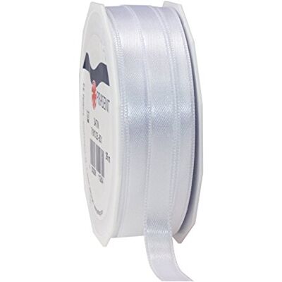 PRÄSENT Pressent cadeaulint, polyester, wit, 25 m spoel 10 mm PRÄSENT Pressent cadeaulint, polyester, wit, 25 m spoel 10 mm