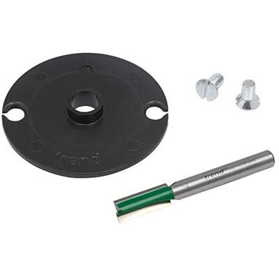 TREND Routing Workshop Jigs Letter en Nummer Cutter/Bush Pack, 1/4 Inch Shank, TEMP/LN57X1/4 TREND Routing Workshop Jigs Letter en Nummer Cutter/Bush Pack, 1/4 Inch Shank, TEMP/LN57X1/4