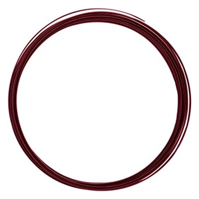 Creative Aluminiumdraad Plat 5 m x 1 mm x 3,5 mm Oxblood (Rood) Flexibel Alu Draad voor Sieraden Maken, Hobby en Knutselen Creative Aluminiumdraad Plat 5 m x 1 mm x 3,5 mm Oxblood (Rood) Flexibel Alu Draad voor Sieraden Maken, Hobby en Knutselen