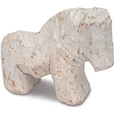 Honsell 79423 onbewerkt paard, geprefabriceerd figuur van speksteen ca. 10 cm groot, voor het bewerken met raspen en vijl, ook ideaal voor kinderen, kleurrijk Honsell 79423 onbewerkt paard, geprefabriceerd figuur van speksteen ca. 10 cm groot, voor het bewerken met raspen en vijl, ook ideaal voor kinderen, kleurrijk