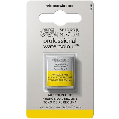 Winsor & Newton 0101417 Professional Watercolour Aureolin Hue, 1/2 nap aquarelverf, levendige kleuren in kunstenaarskwaliteit, hoge kleurglans en helderheid, lichtecht Winsor & Newton 0101417 Professional Watercolour Aureolin Hue, 1/2 nap aquarelverf, levendige kleuren in kunstenaarskwaliteit, hoge kleurglans en helderheid, lichtecht