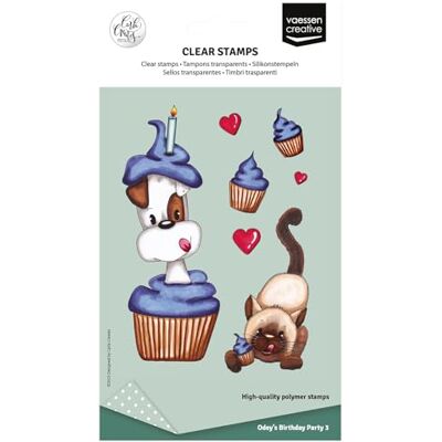 Creative Siliconen Stempels Hond, Kat & Feestartikelen 10 Clear Stamps DIY, Kaarten Maken, Scrapbooking en Bullet Journaling Gebruik met Acryl Stempelblok of Stempelhulp Creative Siliconen Stempels Hond, Kat & Feestartikelen 10 Clear Stamps DIY, Kaarten Maken, Scrapbooking en Bullet Journaling Gebruik met Acryl Stempelblok of Stempelhulp