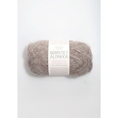 Sandnes Garn Borstet Alpakka 2650 sisal gemêleerd Sandnes Garn Borstet Alpakka 2650 sisal gemêleerd