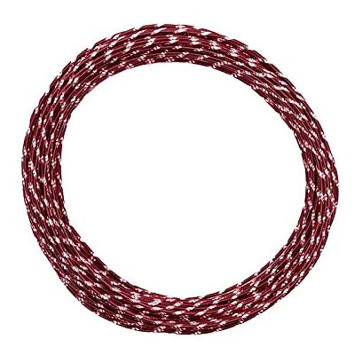Creative Aluminiumdraad Diamant 30 m x 2 mm Oxblood (Rood) Flexibel Alu Draad met Diamond Cut voor Sieraden Maken, Hobby en Knutselen Creative Aluminiumdraad Diamant 30 m x 2 mm Oxblood (Rood) Flexibel Alu Draad met Diamond Cut voor Sieraden Maken, Hobby en Knutselen