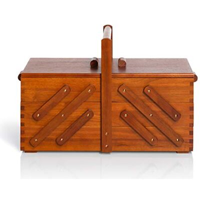 Prym 612551-Dark Box, L naaimand, hout, bruin, groot Prym 612551-Dark Box, L naaimand, hout, bruin, groot