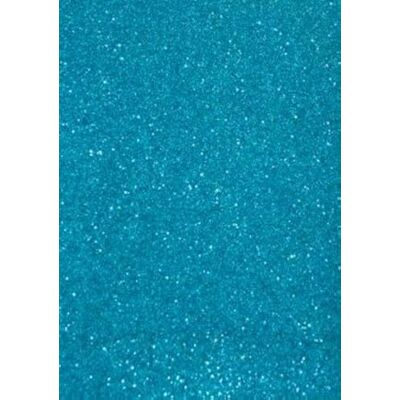 ARK The Craft Glitterpapier, A4, 250 g/m2, zacht, turquoise (5 stuks) ARK The Craft Glitterpapier, A4, 250 g/m2, zacht, turquoise (5 stuks)