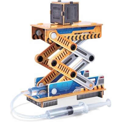 EXPLORA SCIENCES EXPLORA Hydraulische Lift 50 stuks 3D-model STEAM 540074 Wetenschap van Objecten Doe-het-zelf Zonder Lijm of Schaar Bouwspel Licentie National Geographic 5 jaar EXPLORA SCIENCES EXPLORA Hydraulische Lift 50 stuks 3D-model STEAM 540074 Wetenschap van Objecten Doe-het-zelf Zonder Lijm of Schaar Bouwspel Licentie National Geographic 5 jaar