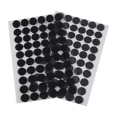 cyclingcolors Tondini Ronde stickers, ronde zelfklevende punten, haken, ring, band, punten voor wanddecoratie, foto, doe-het-zelf, handwerk, 60 paar, 15 mm, zwart cyclingcolors Tondini Ronde stickers, ronde zelfklevende punten, haken, ring, band, punten voor wanddecoratie, foto, doe-het-zelf, handwerk, 60 paar, 15 mm, zwart