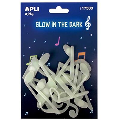 APLI Kids 17530 Music Luminescent Stickers 12 u. APLI Kids 17530 Music Luminescent Stickers 12 u.