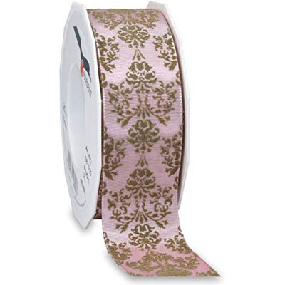 Duitse Decoratieve Knutselriem - 20m, 40mm, Draadrand - Brixen Duitse Decoratieve Knutselriem - 20m, 40mm, Draadrand - Brixen