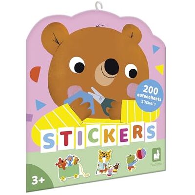 Janod Pak met 200 stickers – stickerzakje groot formaat huisdieren – vanaf 3 jaar en ouder – creatieve vrije tijd voor kinderen – leren fijne motoriek en concentratie Janod Pak met 200 stickers – stickerzakje groot formaat huisdieren – vanaf 3 jaar en ouder – creatieve vrije tijd voor kinderen – leren fijne motoriek en concentratie