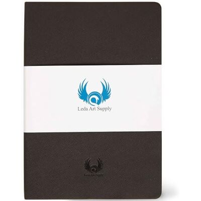 ART A5 schetsboek, plat schetsboek met softcover voor iedereen, ideaal voor inkt, aquarelverf, pen, potloden, 160 scheurbestendige pagina's, maat: medium, ART A5 schetsboek, plat schetsboek met softcover voor iedereen, ideaal voor inkt, aquarelverf, pen, potloden, 160 scheurbestendige pagina's, maat: medium,