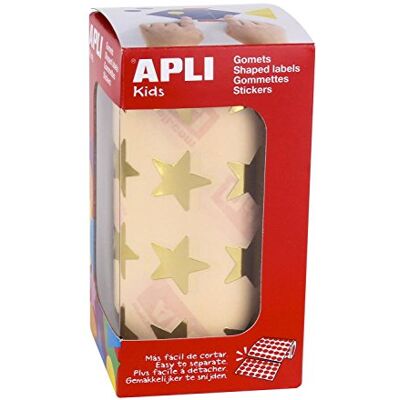 Apli Gouden Ster Zelfklevende Labels Rollen - Educatief & Decoratief Apli Gouden Ster Zelfklevende Labels Rollen - Educatief & Decoratief