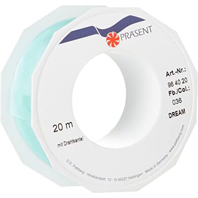 Dream Cadeau Satijnlint 40mm 20m - Decoratief met Draadrand Dream Cadeau Satijnlint 40mm 20m - Decoratief met Draadrand